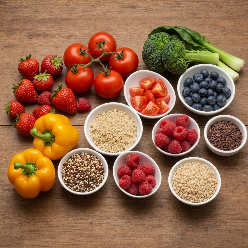 Healthy balanced nutrition